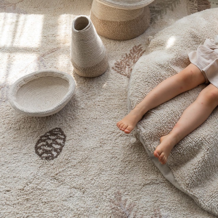 Panier Bébé Champignon En Coton Cotton Woods