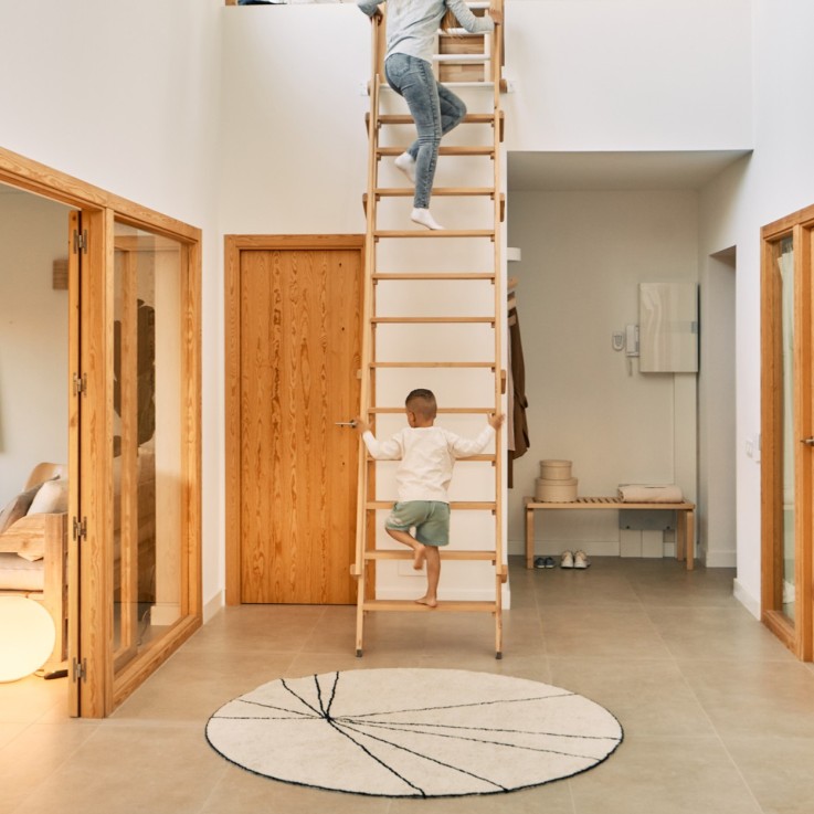 Tapis Rond En Coton Tracer Bereber Classics