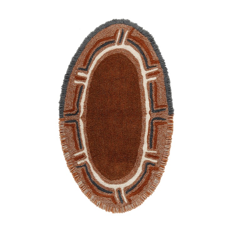 Tapis À Laine Rectangulaire Karibu