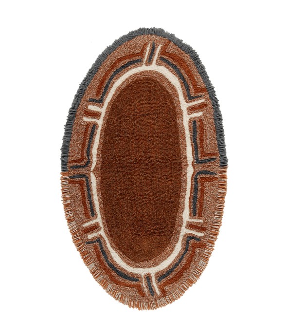 Tapis À Laine Rectangulaire...