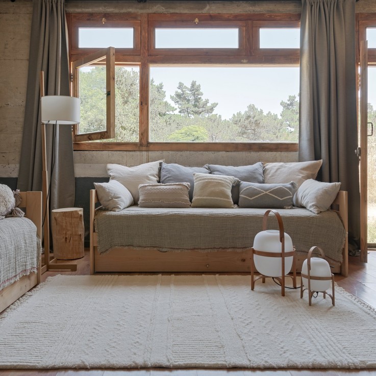 Tapis À Laine Rectangulaire Ari