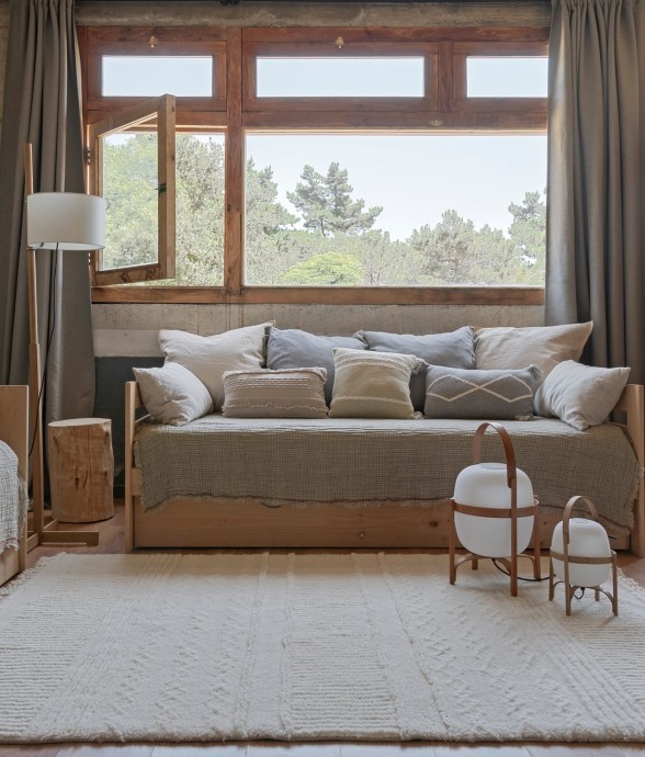 Tapis À Laine Rectangulaire...