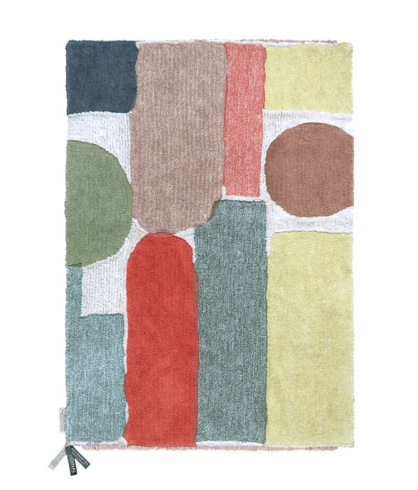 Tapis À Laine Rectangulaire...