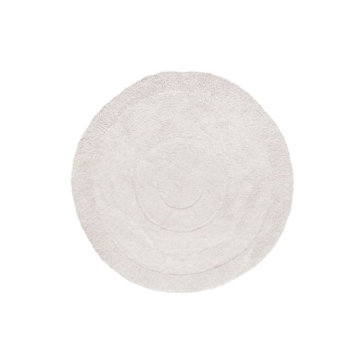 Tapis En Laine Rond Arctic Sheep Of The World