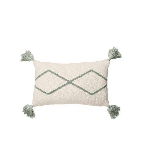 Coussin Tricoté En Coton...