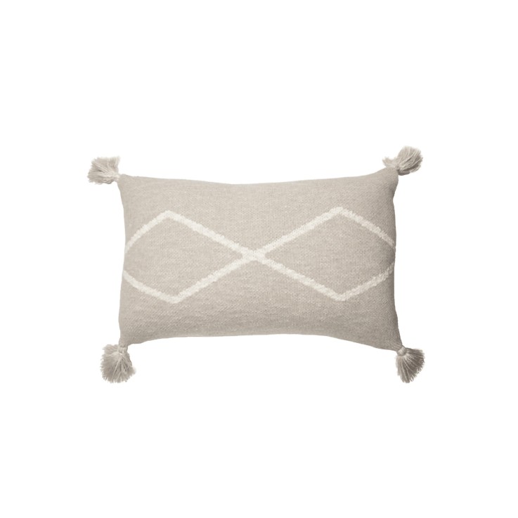 Coussin Tricoté En Coton Oasis Soft Linen Bereber Style