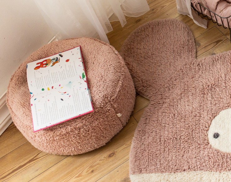 Pouf En Coton Chill Mushroom Hunt