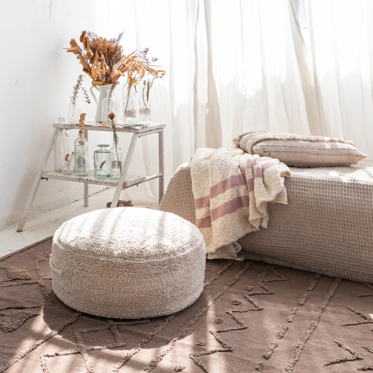 Pouf En Coton Chill Mushroom Hunt
