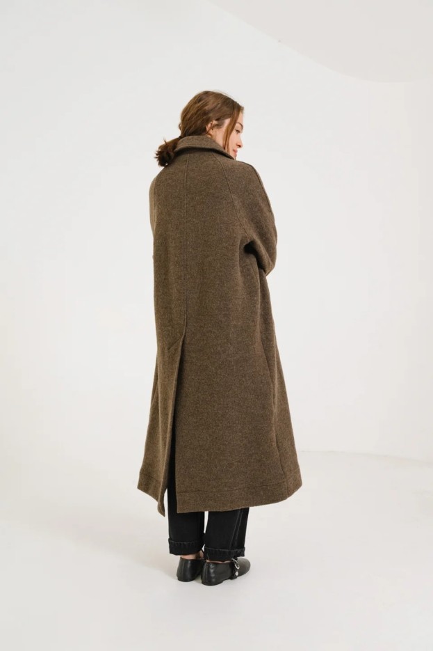 Manteau Mairy Tourbe