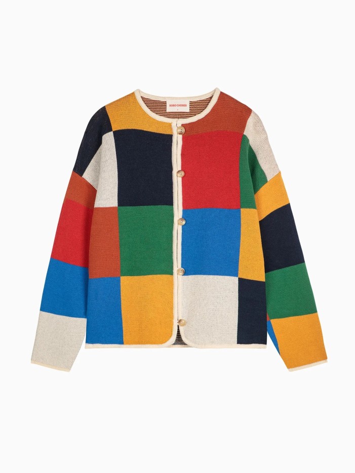 Cardigan Multicolore Coton
