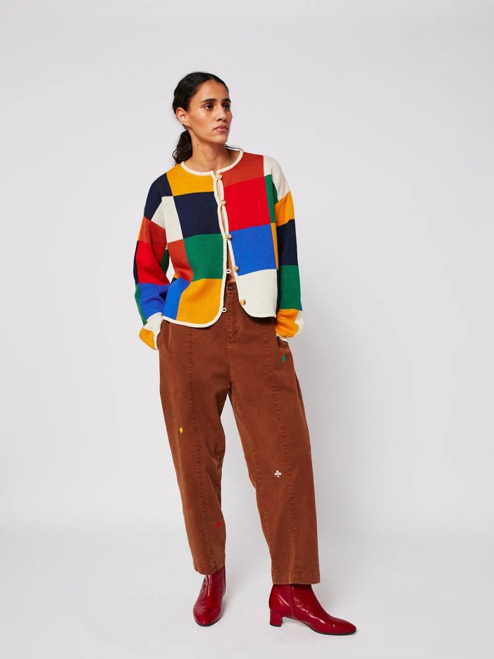 Cardigan Multicolore Coton