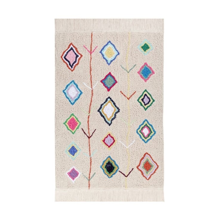 Tapis Rectangulaire En Coton Kaarol