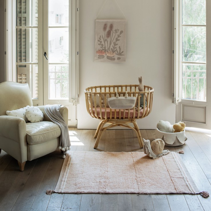 Tapis Rectangulaire En Coton Jardin Fantastique