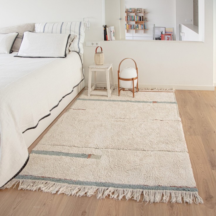 Tapis Rectangulaire En Coton Voies Eco-City