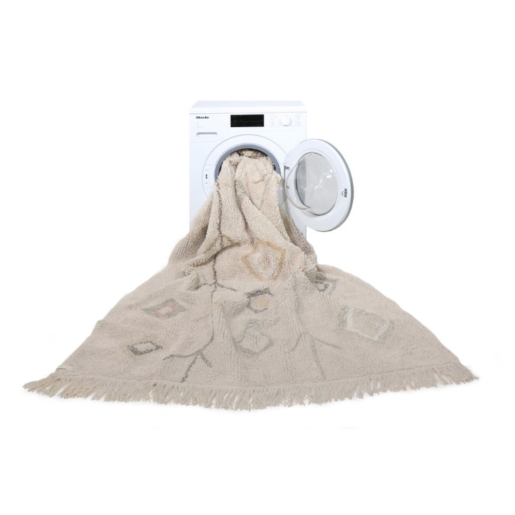 Tapis Rectangulaire En Coton Terre Kaarol