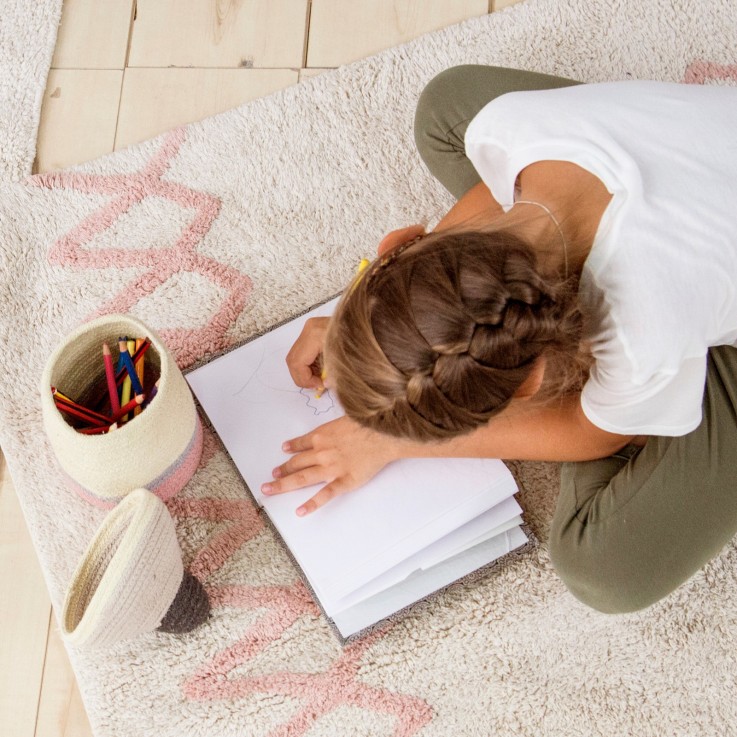 Tapis Rectangulaire En Coton Atlas