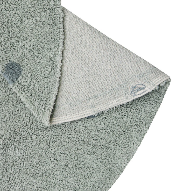 Tapis Rond En Coton À Pois Chasse Aux Champignons