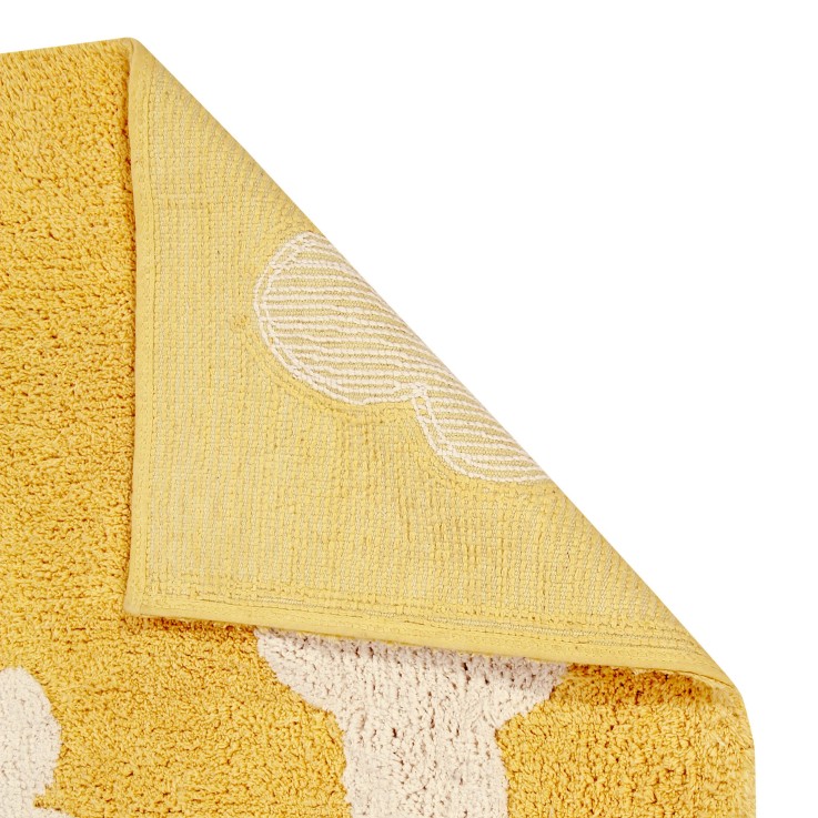 Tapis Rectangulaire En Coton Nuages