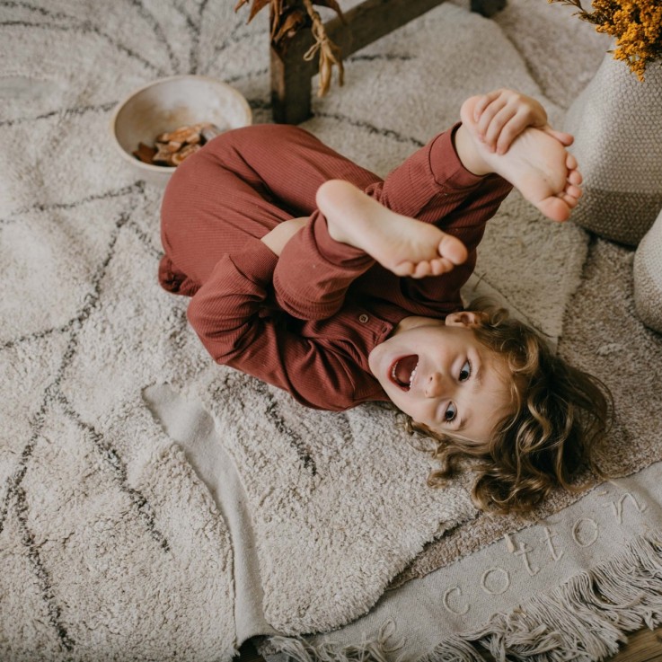 Tapis Rectangulaire En Coton Feuille Monstera Plants