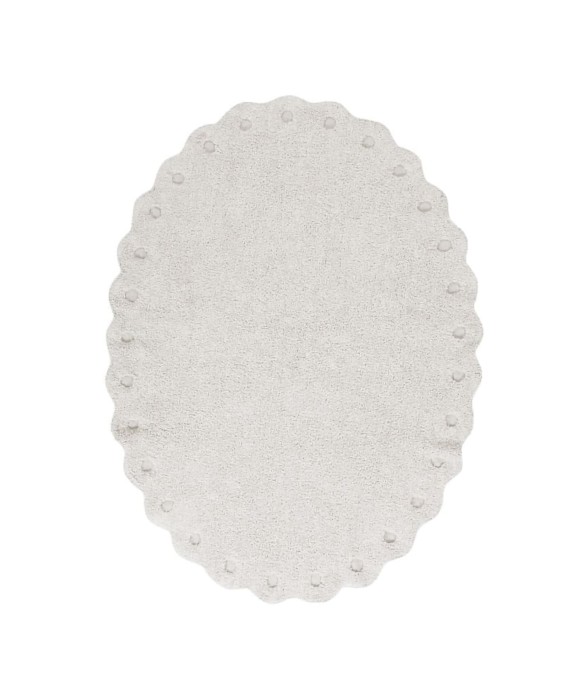 Tapis Ovale En Coton Pomme...