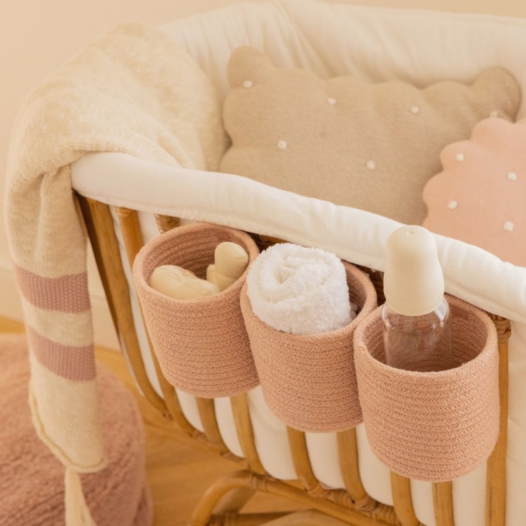 Panier Pour Berceau En Coton Bamboo