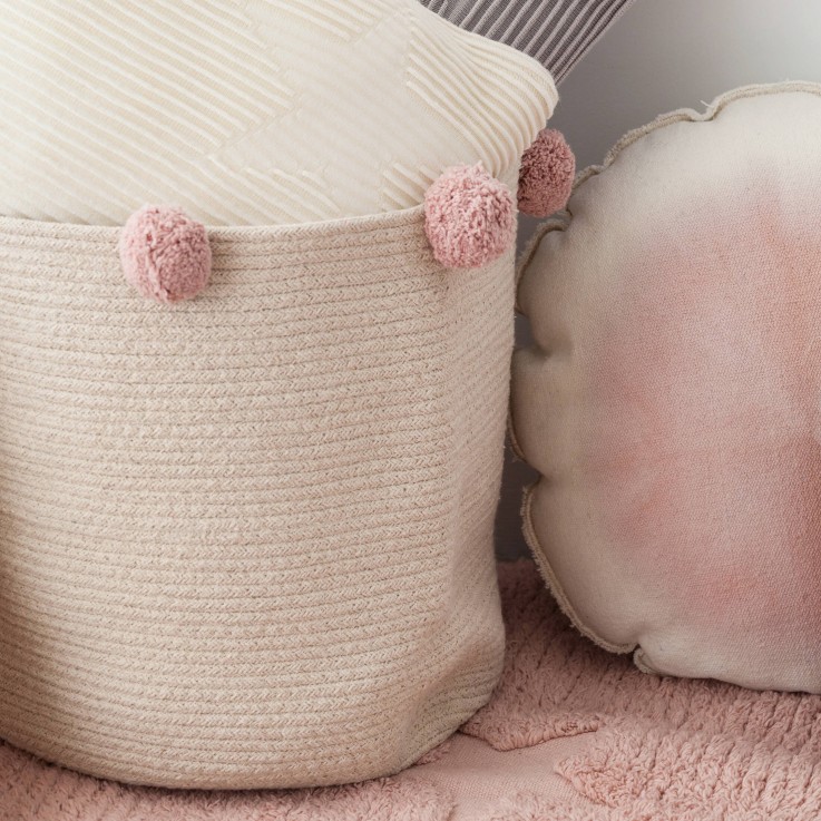 Panier Avec Pontons En Coton Bubbly