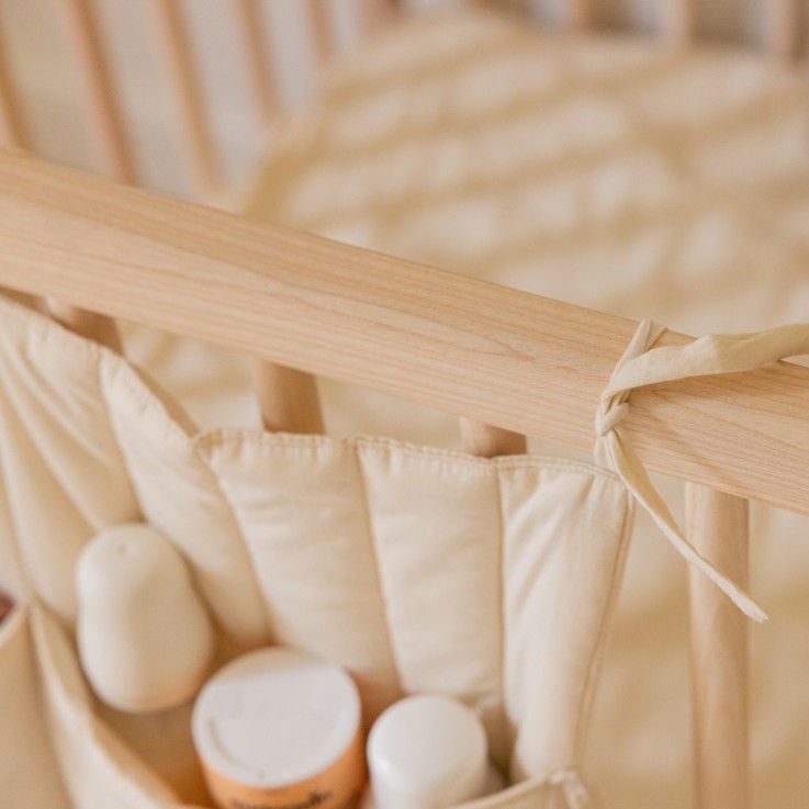 Porte-Poche De Lit Benjamin En Coton Bamboo