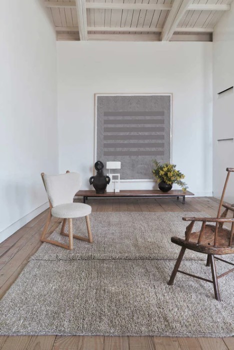 Tapis En Laine Rectangulaire Toundra Sheep Of The World