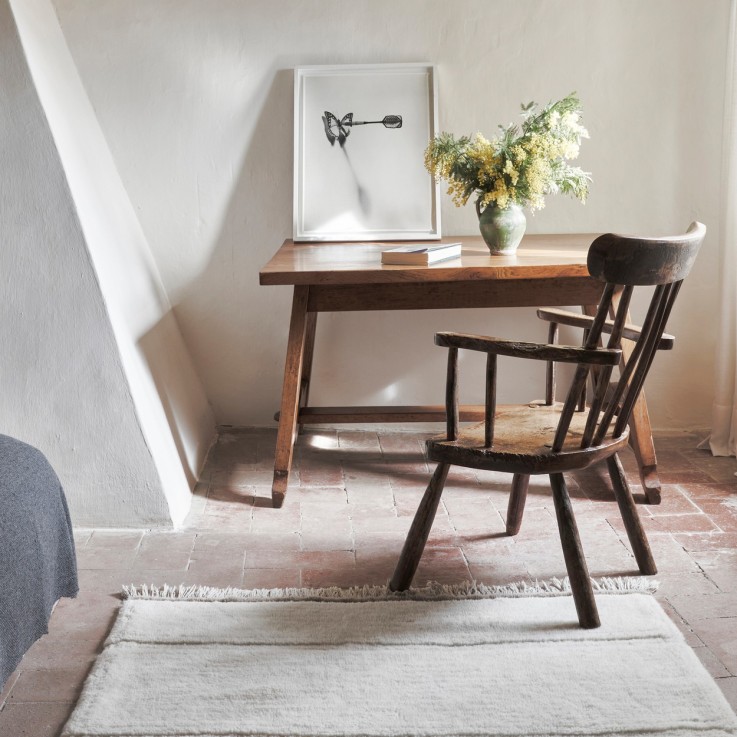 Tapis À Laine Rectangulaire Steppe Sheep Of The World