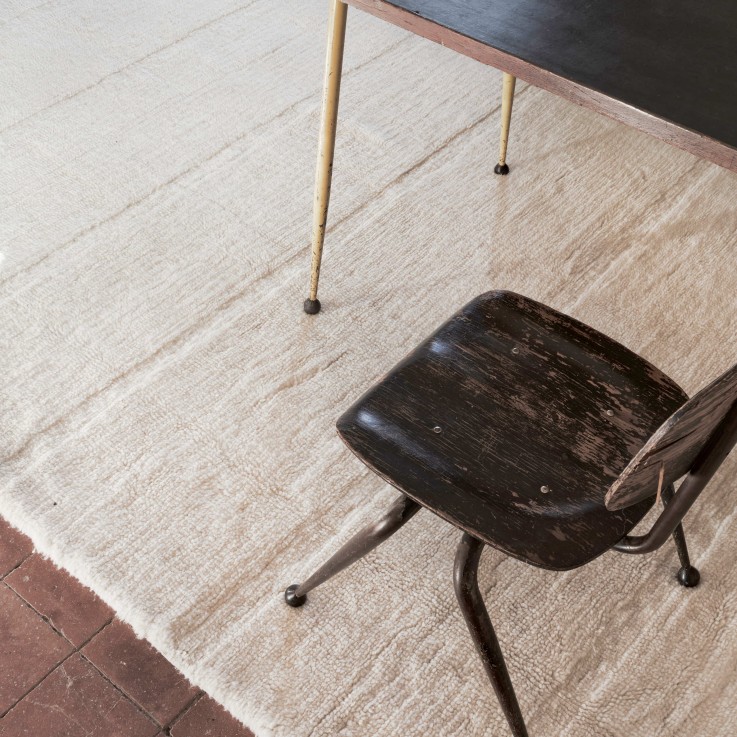 Tapis À Laine Rectangulaire Steppe Sheep Of The World