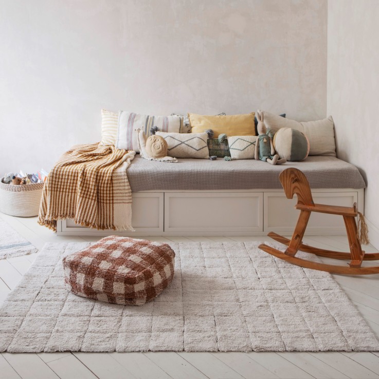 Tapis Rectangulaire En Coton Mosaïque Little Chefs