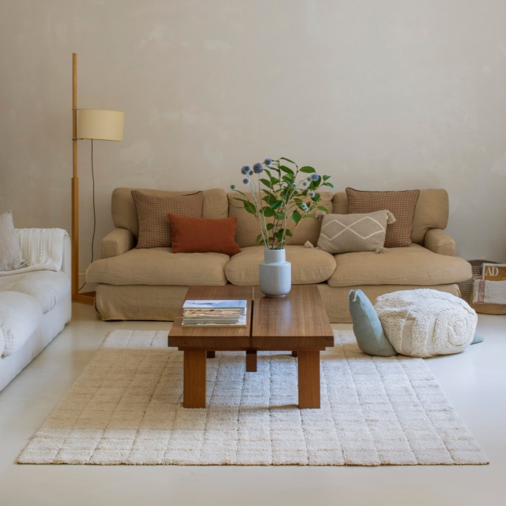 Tapis Rectangulaire En Coton Mosaïque Little Chefs