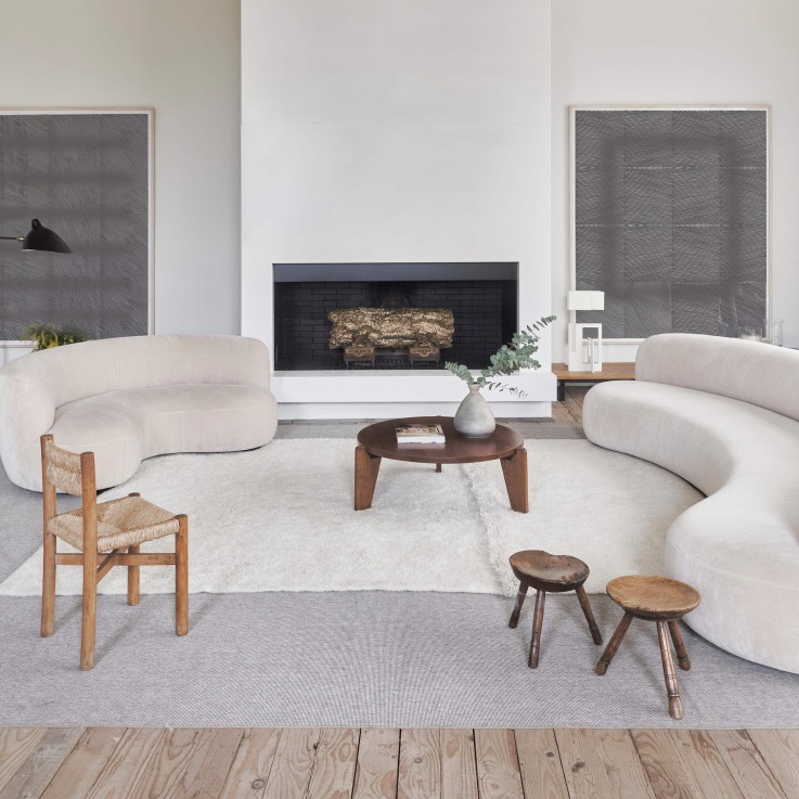 Tapis En Laine Rectangulaire Toundra Sheep Of The World