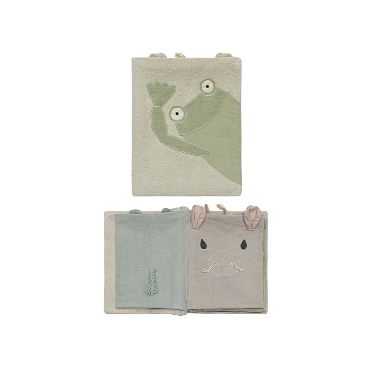 Livre Sensoriel En Coton Animaux Green Toys