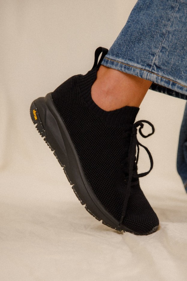 Baskets Knit 2 maille laine vierge