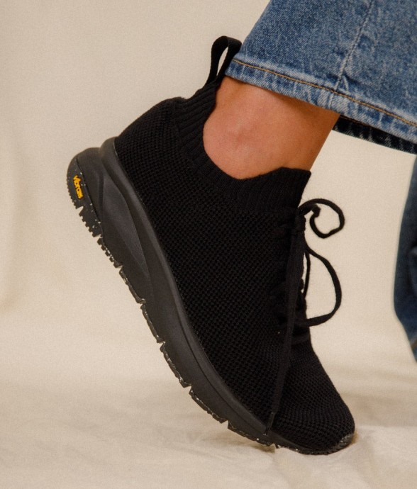 Baskets Knit 2 maille laine...