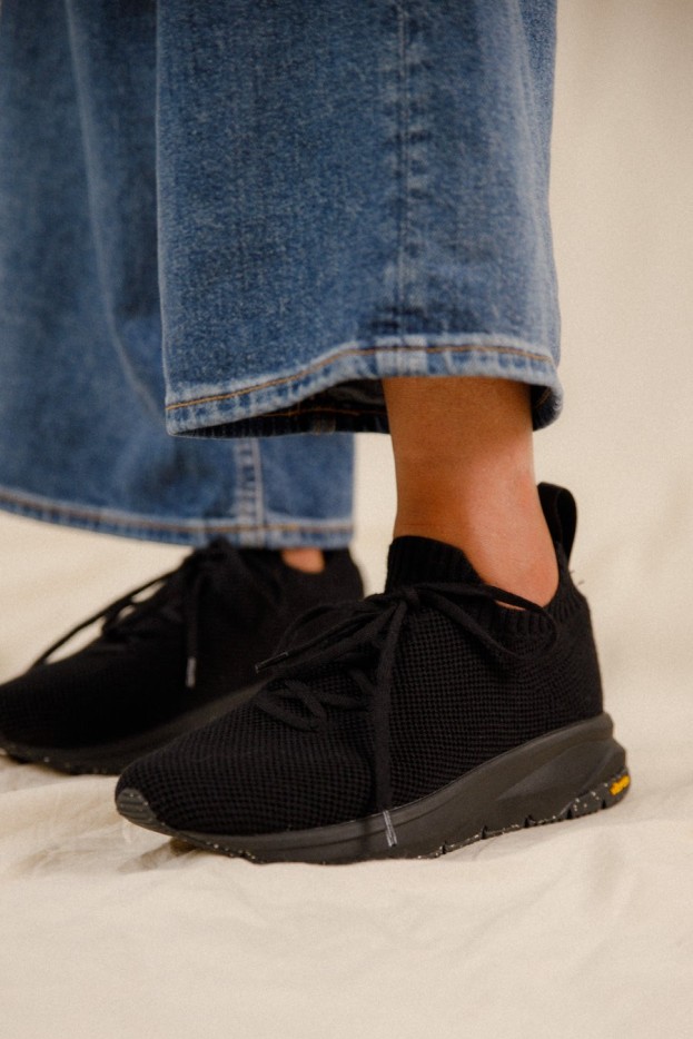 Baskets Knit 2 maille laine vierge