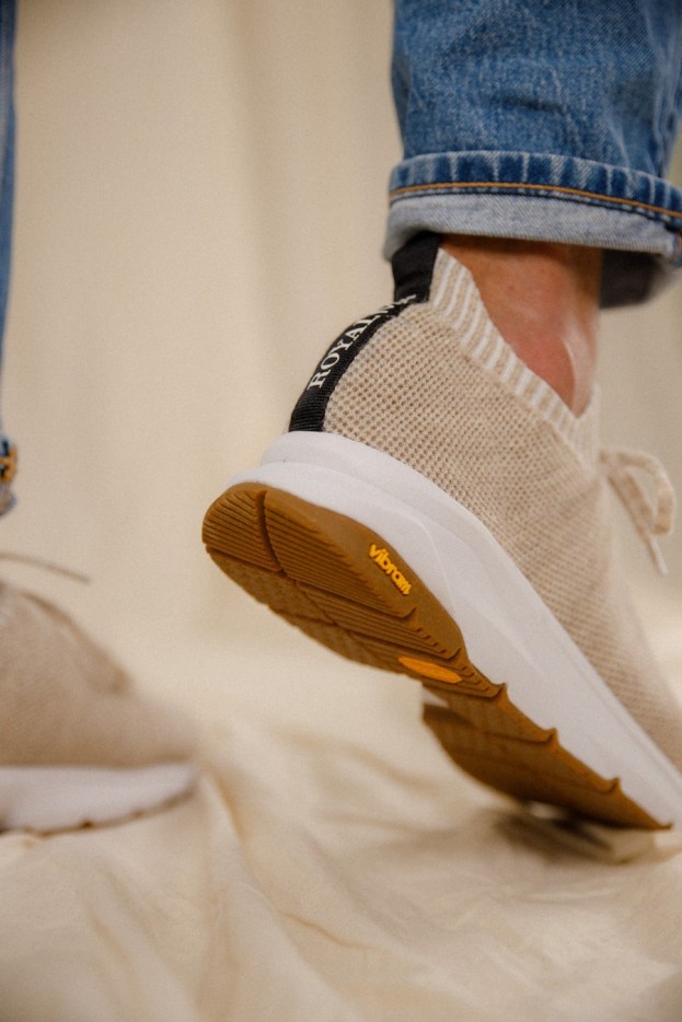 Baskets Knit 2 maille laine vierge