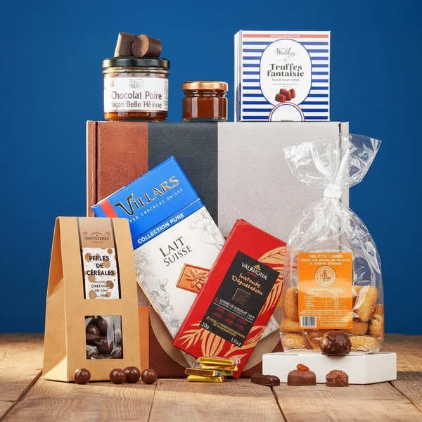 Coffret cadeau Le 100% Chocolat (8 produits)