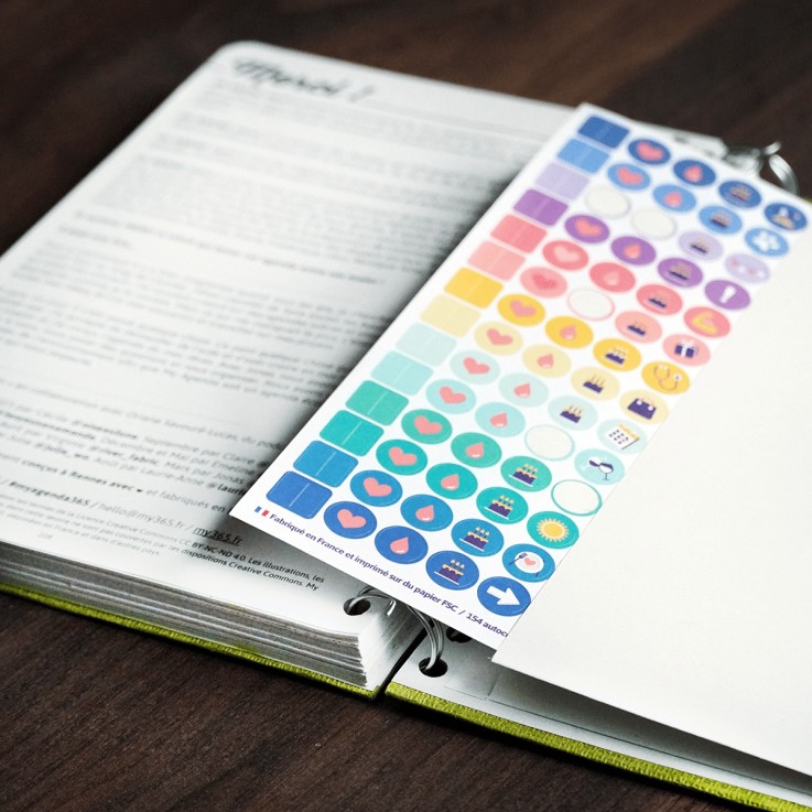 Agenda 2026 spirale A5 Matière recyclée