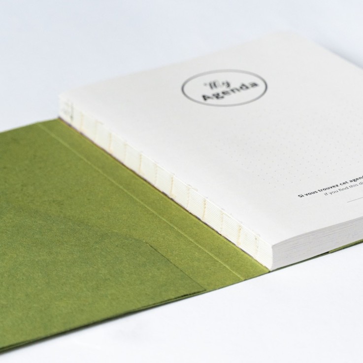 Agenda 2026 souple A5 Matière recyclée