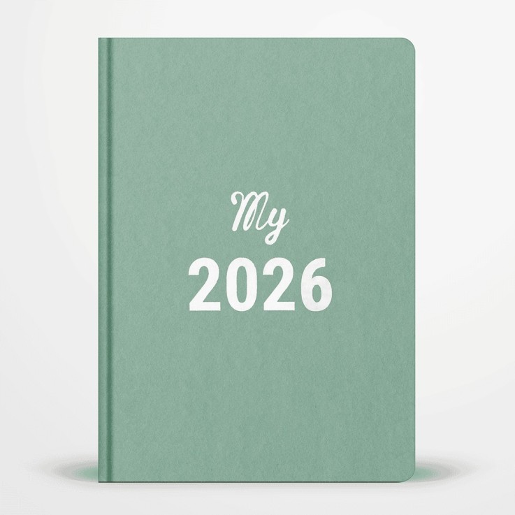 Agenda 2026 relié A5 Matière recyclée