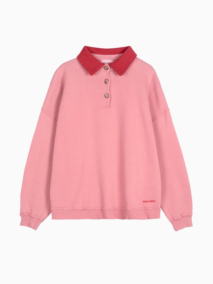 Polo Rouge Rose Oversized