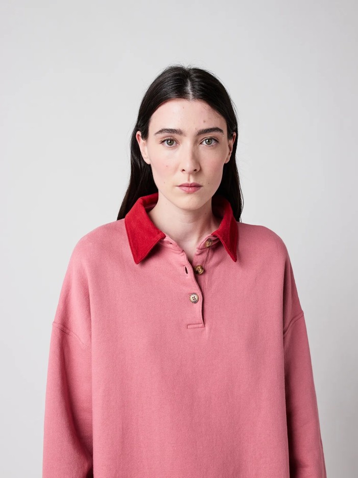 Polo Rouge Rose Oversized