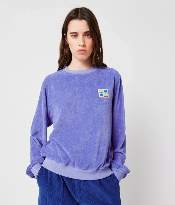 Sweat éponge Violet Have Fun