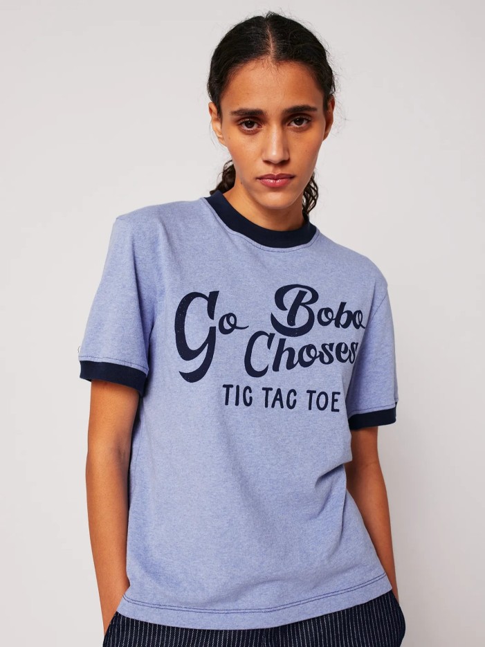 Tee-Shirt Bleu Go Bobo Choses