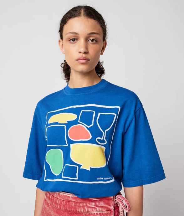 Tee Shirt Bleu After Seven