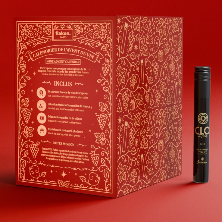 Calendrier de l'Avent Vin - 24 Vins de France et du Monde