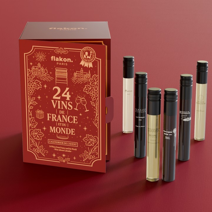 Calendrier de l'Avent Vin - 24 Vins de France et du Monde