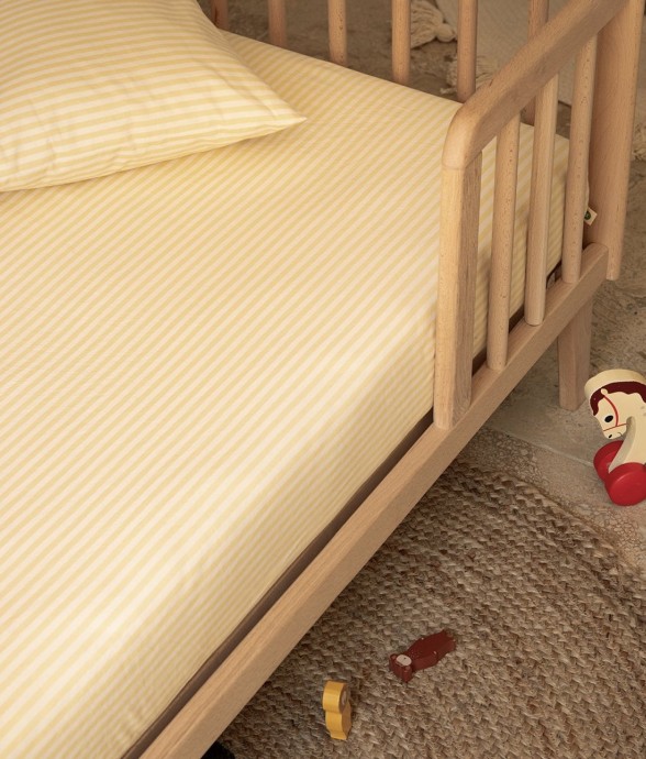 Drap housse bébé Percale de...